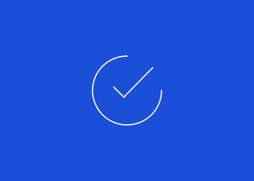 A gente precisa de um checklist. 